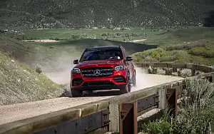   Mercedes-Benz GLS 580 4MATIC AMG Line (Designo Cardinal Red) US-spec - 2019