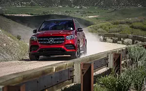   Mercedes-Benz GLS 580 4MATIC AMG Line (Designo Cardinal Red) US-spec - 2019