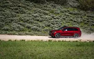   Mercedes-Benz GLS 580 4MATIC AMG Line (Designo Cardinal Red) US-spec - 2019