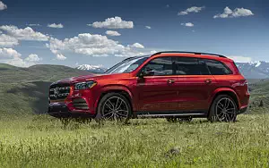   Mercedes-Benz GLS 580 4MATIC AMG Line (Designo Cardinal Red) US-spec - 2019