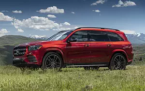   Mercedes-Benz GLS 580 4MATIC AMG Line (Designo Cardinal Red) US-spec - 2019