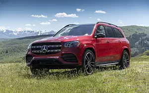   Mercedes-Benz GLS 580 4MATIC AMG Line (Designo Cardinal Red) US-spec - 2019