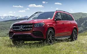   Mercedes-Benz GLS 580 4MATIC AMG Line (Designo Cardinal Red) US-spec - 2019