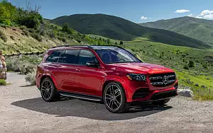   Mercedes-Benz GLS 580 4MATIC AMG Line (Designo Cardinal Red) US-spec - 2019