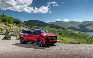   Mercedes-Benz GLS 580 4MATIC AMG Line (Designo Cardinal Red) US-spec - 2019