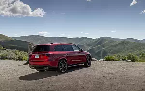   Mercedes-Benz GLS 580 4MATIC AMG Line (Designo Cardinal Red) US-spec - 2019