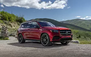   Mercedes-Benz GLS 580 4MATIC AMG Line (Designo Cardinal Red) US-spec - 2019