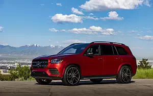   Mercedes-Benz GLS 580 4MATIC AMG Line (Designo Cardinal Red) US-spec - 2019