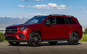   Mercedes-Benz GLS 580 4MATIC AMG Line (Designo Cardinal Red) US-spec - 2019