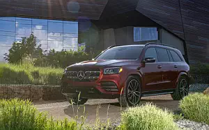   Mercedes-Benz GLS 580 4MATIC AMG Line (Designo Cardinal Red) US-spec - 2019