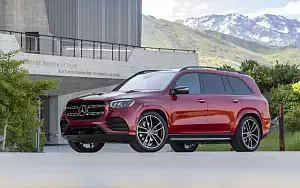   Mercedes-Benz GLS 580 4MATIC AMG Line (Designo Cardinal Red) US-spec - 2019