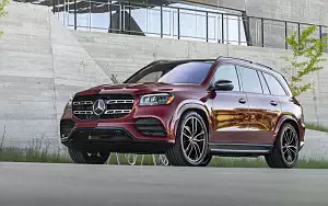   Mercedes-Benz GLS 580 4MATIC AMG Line (Designo Cardinal Red) US-spec - 2019