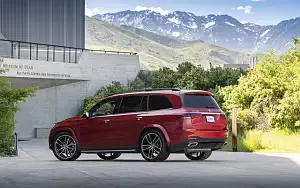   Mercedes-Benz GLS 580 4MATIC AMG Line (Designo Cardinal Red) US-spec - 2019