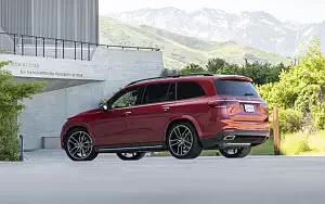   Mercedes-Benz GLS 580 4MATIC AMG Line (Designo Cardinal Red) US-spec - 2019
