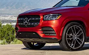   Mercedes-Benz GLS 580 4MATIC AMG Line (Designo Cardinal Red) US-spec - 2019