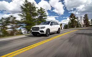   Mercedes-Benz GLS 580 4MATIC AMG Line (Diamond White) US-spec - 2019