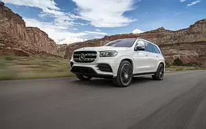   Mercedes-Benz GLS 580 4MATIC AMG Line (Diamond White) US-spec - 2019