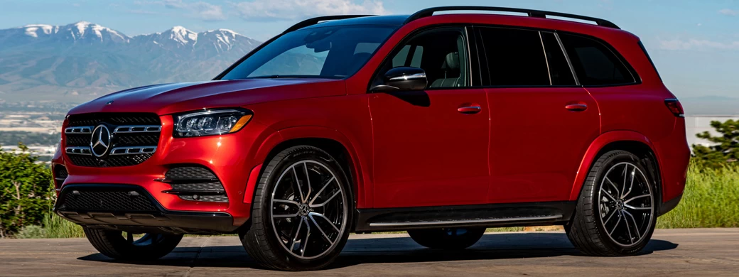   Mercedes-Benz GLS 580 4MATIC AMG Line (Designo Cardinal Red) US-spec - 2019 - Car wallpapers