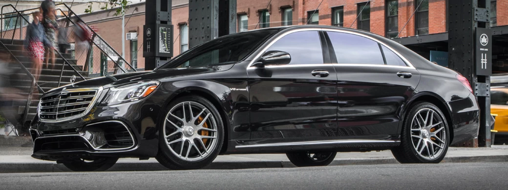   Mercedes-AMG S 63 4MATIC+ US-spec - 2017 - Car wallpapers