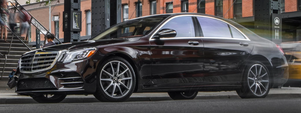   Mercedes-Benz S 560 4MATIC AMG Line US-spec - 2017 - Car wallpapers