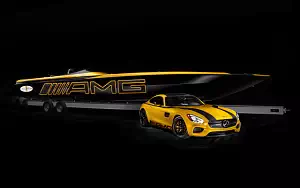   Mercedes-AMG GT S and Cigarette 50 Marauder - 2015