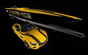   Mercedes-AMG GT S and Cigarette 50 Marauder - 2015