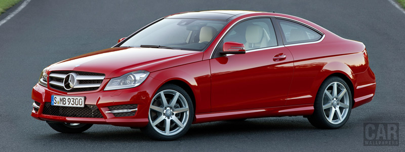   Mercedes-Benz C-Class Coupe C350 - 2011 - Car wallpapers