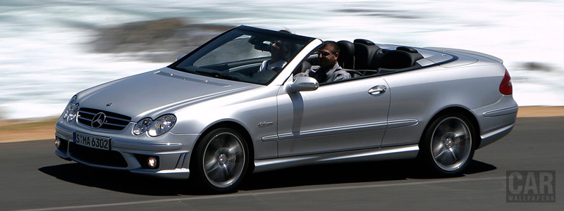   Mercedes-Benz CLK63 AMG Cabriolet - 2006 - Car wallpapers