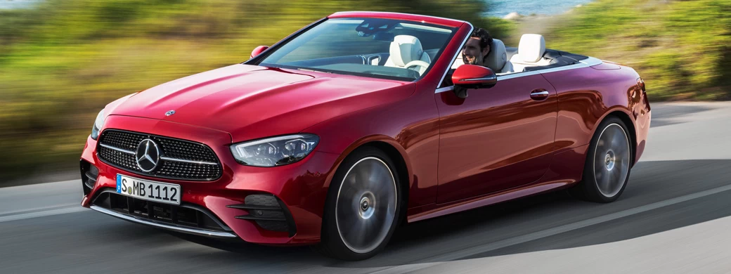   Mercedes-Benz E 450 4MATIC AMG Line Cabriolet - 2020 - Car wallpapers