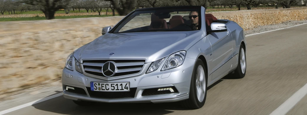   Mercedes-Benz E220 CDI Cabriolet - 2010 - Car wallpapers