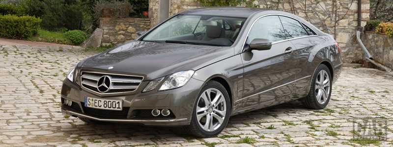   Mercedes-Benz E-class Coupe E250 CGI - 2009 - Car wallpapers