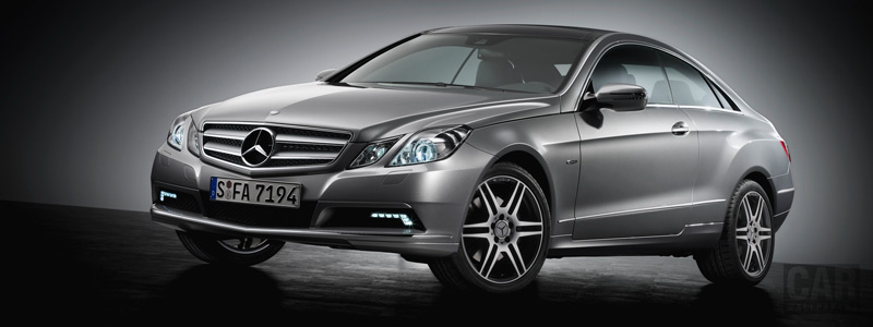   Mercedes-Benz E350 CDI Coupe - 2009 - Car wallpapers