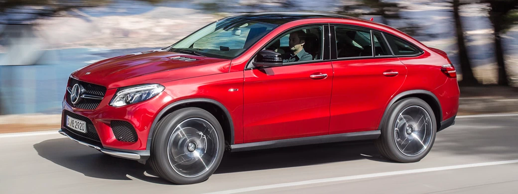   Mercedes-Benz GLE 450 AMG 4MATIC Coupe - 2015 - Car wallpapers