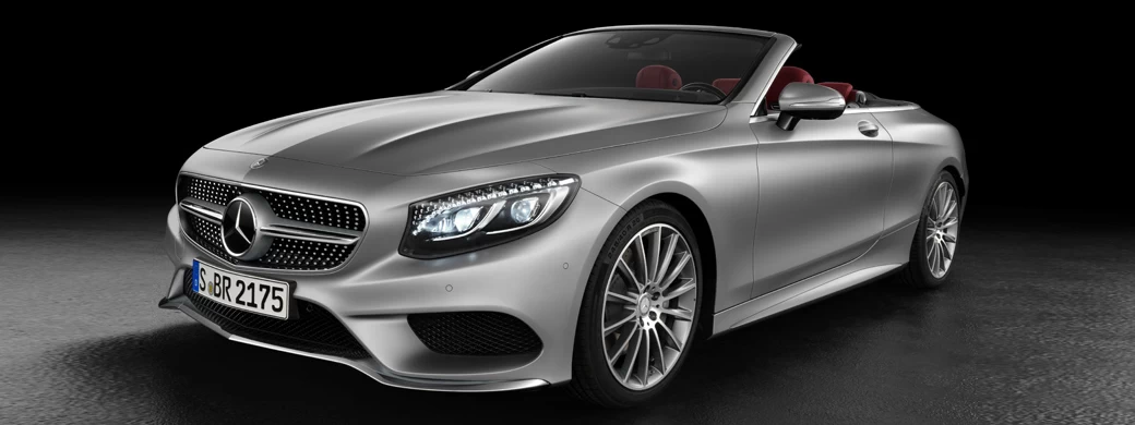   Mercedes-Benz S 500 Cabriolet AMG Line - 2015 - Car wallpapers
