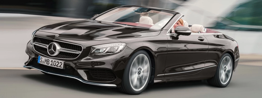   Mercedes-Benz S 560 Cabriolet - 2017 - Car wallpapers