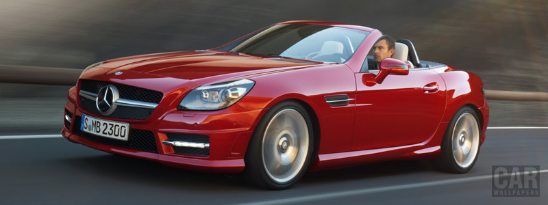   Mercedes-Benz SLK350 AMG Sports Package - 2011 - Car wallpapers