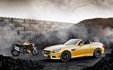   Mercedes-Benz SLK55 AMG and Ducati Streetfighter 848 - 2011