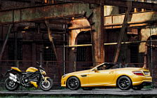   Mercedes-Benz SLK55 AMG and Ducati Streetfighter 848 - 2011