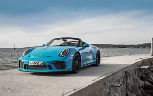   Porsche 911 Speedster (Miami Blue) - 2019