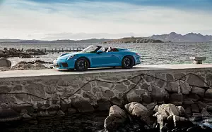   Porsche 911 Speedster (Miami Blue) - 2019