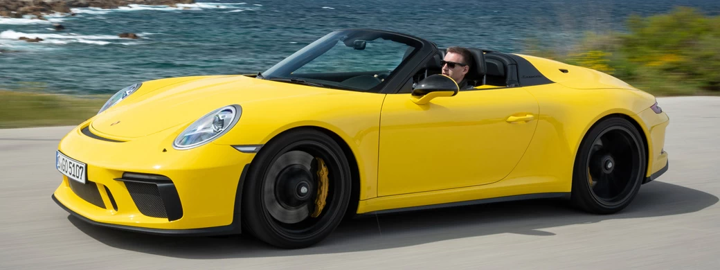   Porsche 911 Speedster (Racing Yellow) - 2019 - Car wallpapers