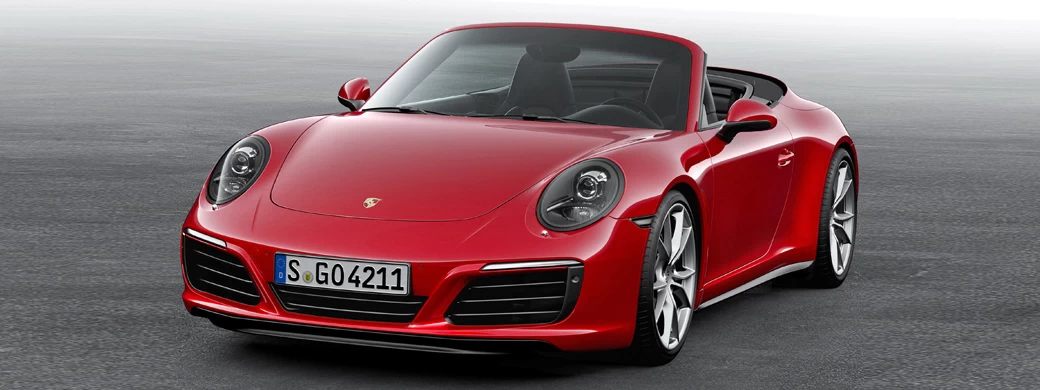   Porsche 911 Carrera 4 Cabriolet - 2015 - Car wallpapers
