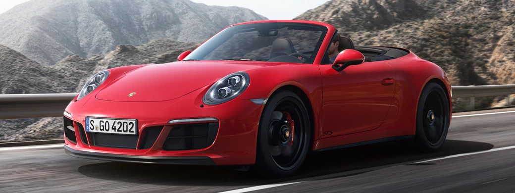  Porsche 911 Carrera 4 GTS Cabriolet - 2017 - Car wallpapers