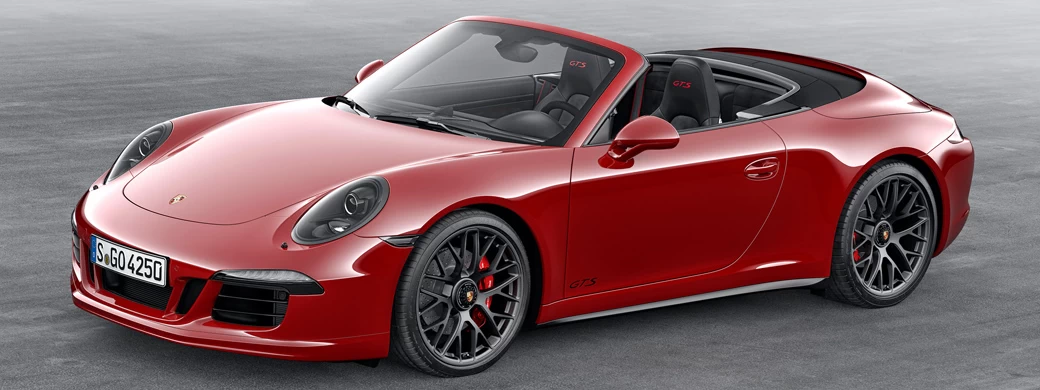   Porsche 911 Carrera GTS Cabriolet - 2014 - Car wallpapers