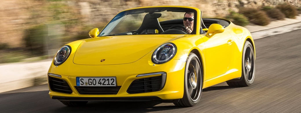   Porsche 911 Carrera S Cabriolet - 2015 - Car wallpapers