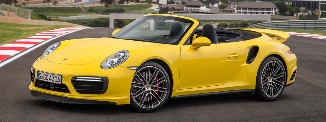   Porsche 911 Turbo Cabriolet - 2016 - Car wallpapers