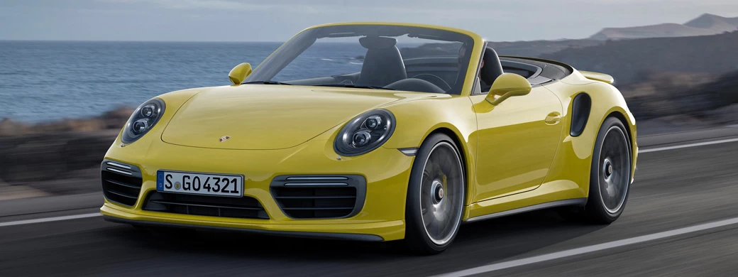   Porsche 911 Turbo S Cabriolet - 2016 - Car wallpapers