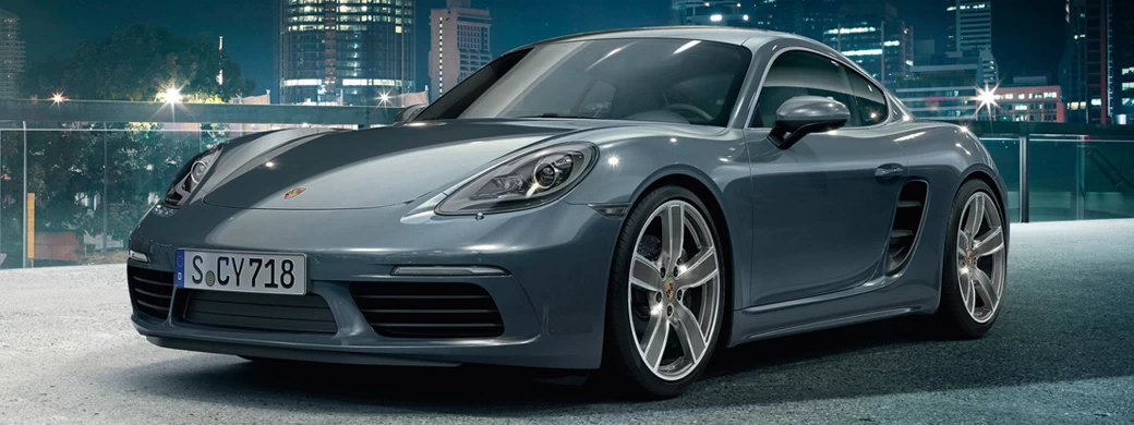   Porsche 718 Cayman - 2016 - Car wallpapers