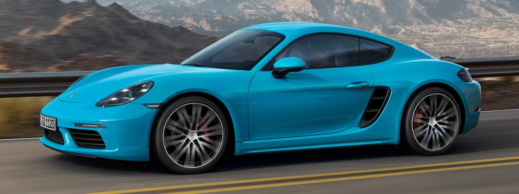   Porsche 718 Cayman S - 2016 - Car wallpapers