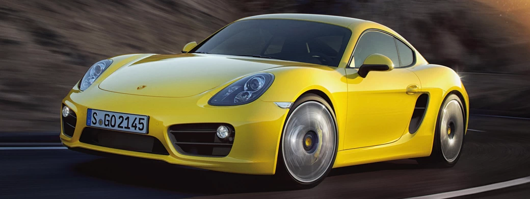   Porsche Cayman S - 2013 - Car wallpapers